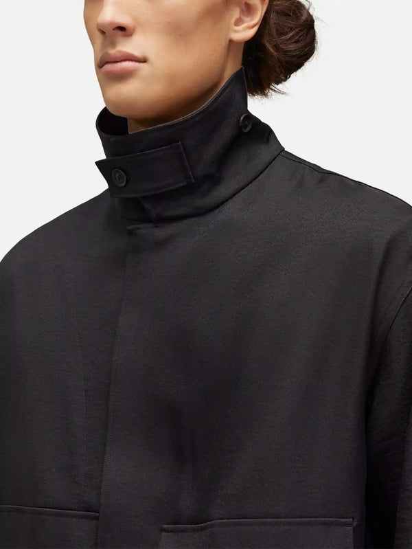 Y-3, Y-3 Sport Uniform Coach Jacket - Black, CEKET, shopi go'da!