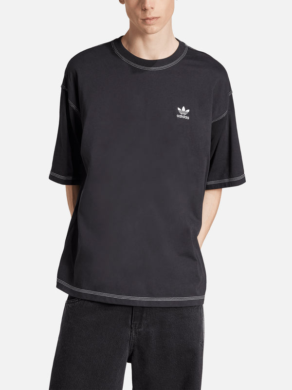 ADIDAS ORIGINALS, Trefoil Essentials T-Shirt - Black, T-SHIRT, shopi go'da!