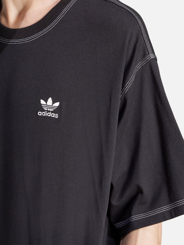 ADIDAS ORIGINALS, Trefoil Essentials T-Shirt - Black, T-SHIRT, shopi go'da!