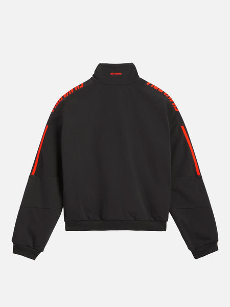 adidas × WILLY CHAVARRIA KNIT TRACKTOP Willy Chavarria x adidas Knit Track Top - Black