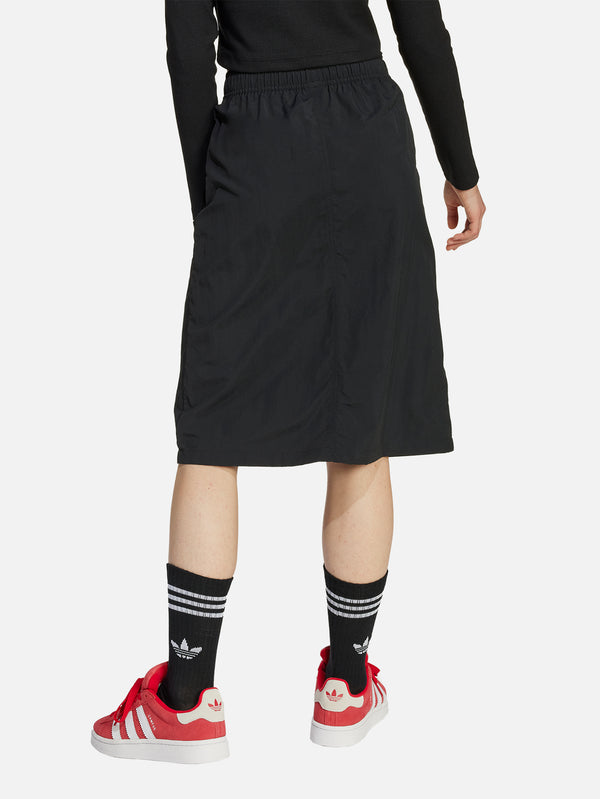 ADIDAS ORIGINALS, Woven Skirt - Black/White, ETEK, shopi go'da!