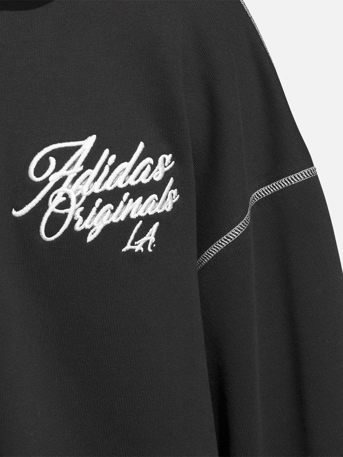 OG LA x adidas Oversize Hoodie - Black