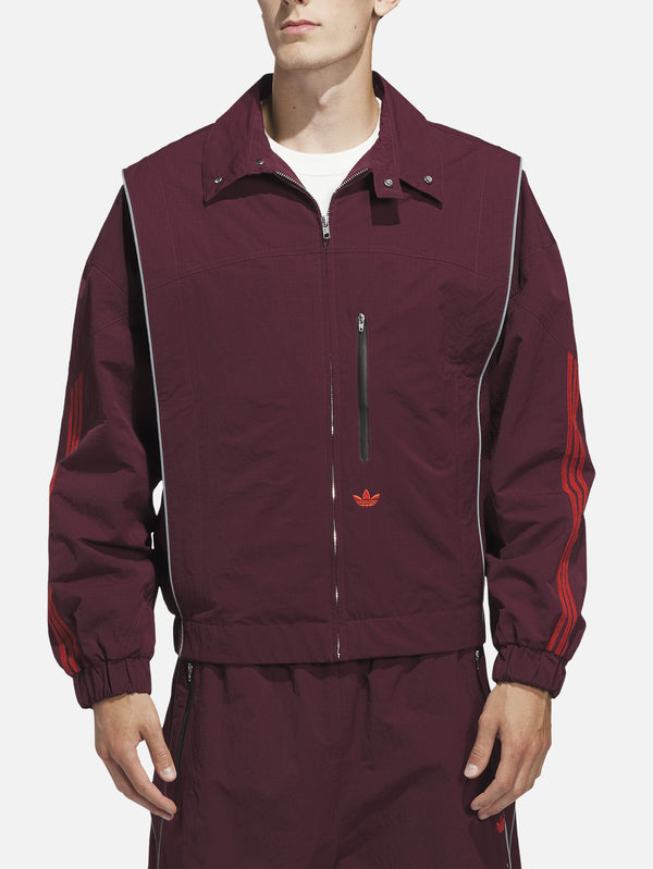 ADIDAS ORIGINALS, OG LA x adidas Wind Jacket - Maroon, CEKET, shopi go'da!
