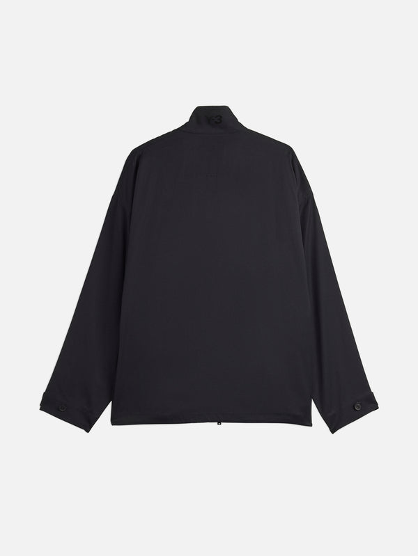 Y-3, Y-3 Rayon Twill Zip Top 