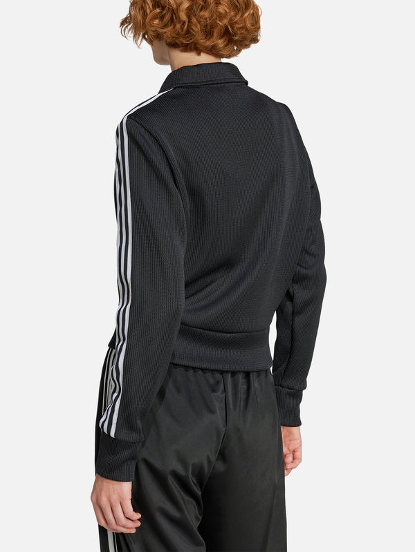 ADIDAS ORIGINALS, Firebird Adicolor Knit Track Top - Black/White, EŞOFMAN ÜSTÜ, shopi go'da!