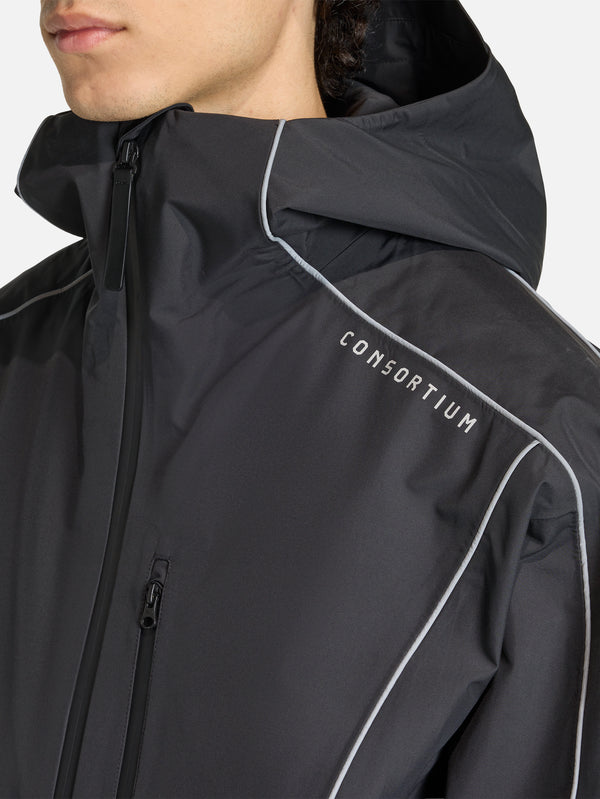 ADIDAS CONSORTIUM, Consortium Shell Jacket - Black, CEKET, shopi go'da!