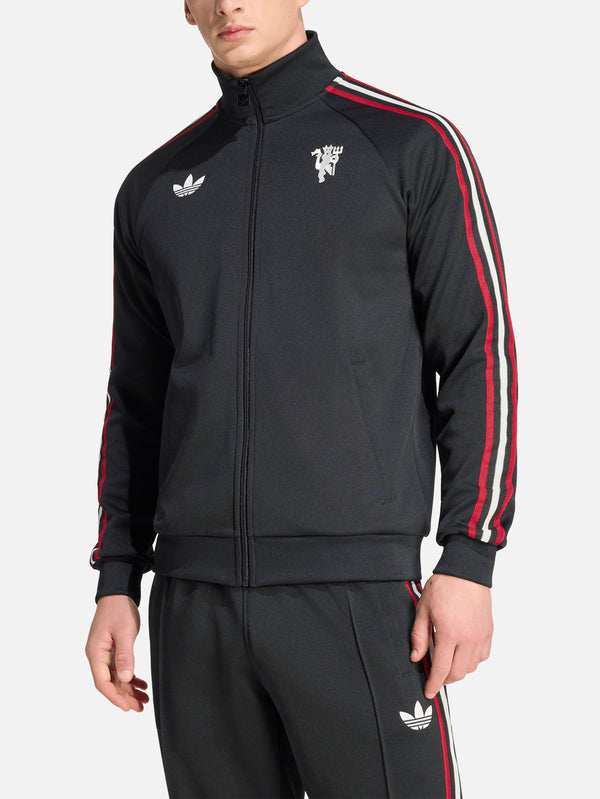 ADIDAS ORIGINALS - EŞOFMAN ÜSTÜ - Manchester United OG Track Top - Black - shopi go'da!.