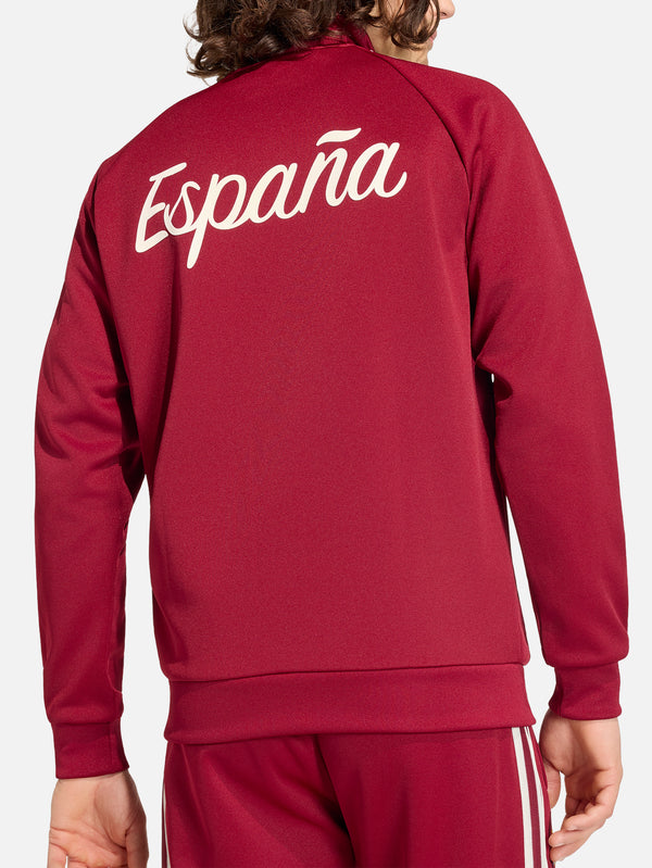 Spain Originals Track Top - Team Collegiate Burgundy