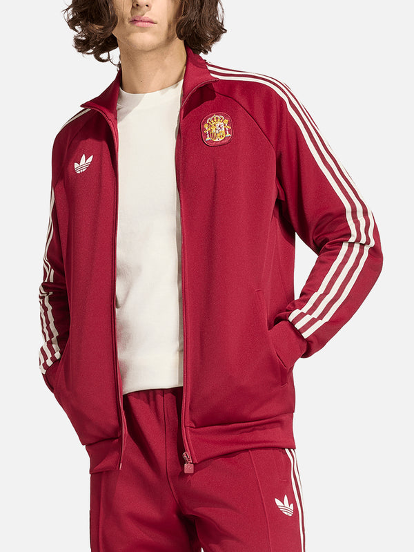 Spain Originals Track Top - Team Collegiate Burgundy