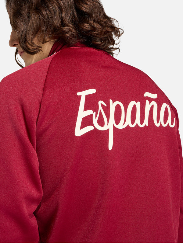 Spain Originals Track Top - Team Collegiate Burgundy