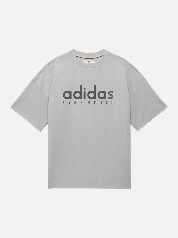 ADIDAS ORIGINALS, Fear of God Athletics x adidas Quickdry T-Shirt - Medium Grey Heather, T-SHIRT, shopi go'da!