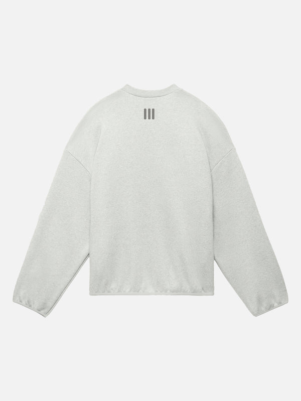 ADIDAS ORIGINALS, Fear of God Athletics x adidas Crew - Medium Grey Heather, SWEATSHIRT, shopi go'da!