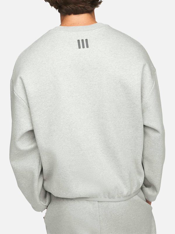 ADIDAS ORIGINALS, Fear of God Athletics x adidas Crew - Medium Grey Heather, SWEATSHIRT, shopi go'da!