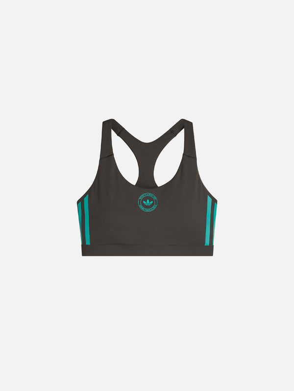 ADIDAS ORIGINALS, Sporty & Rich x adidas Bralette - Carbon, BRALETTE, shopi go'da!