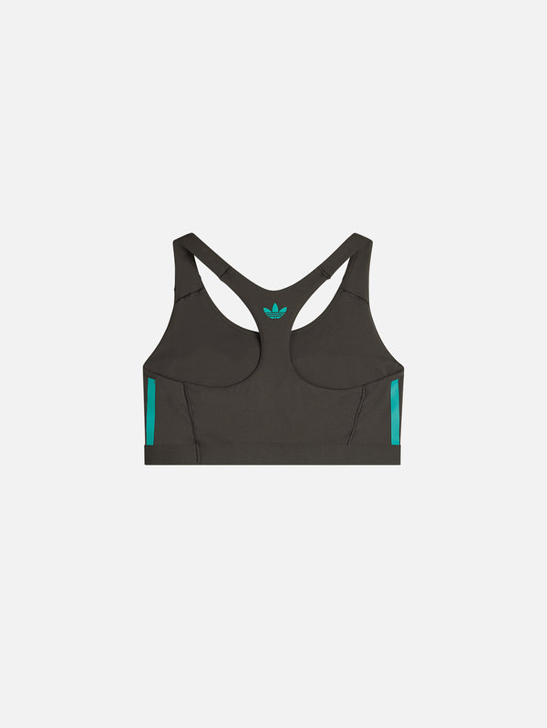 ADIDAS ORIGINALS, Sporty & Rich x adidas Bralette - Carbon, BRALETTE, shopi go'da!