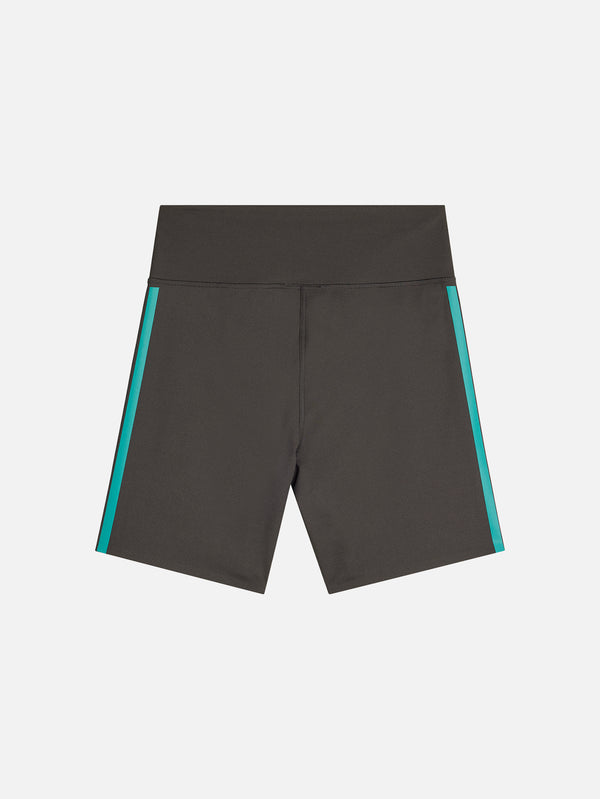ADIDAS ORIGINALS, Sporty & Rich x adidas Bike Short - Carbon, ŞORT, shopi go'da!