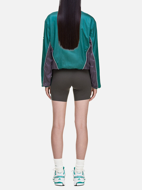 ADIDAS ORIGINALS, Sporty & Rich x adidas Bike Short - Carbon, ŞORT, shopi go'da!