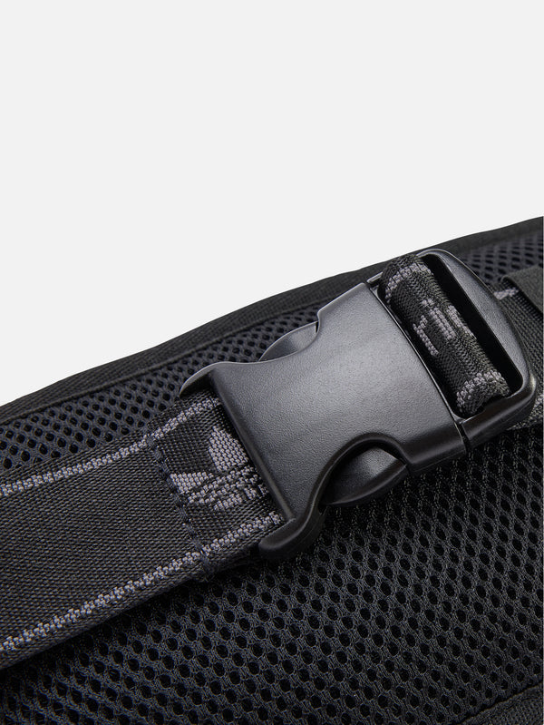 ADIDAS ORIGINALS, Sporty & Rich x adidas Waist Bag - Black, ÇANTA, shopi go'da!