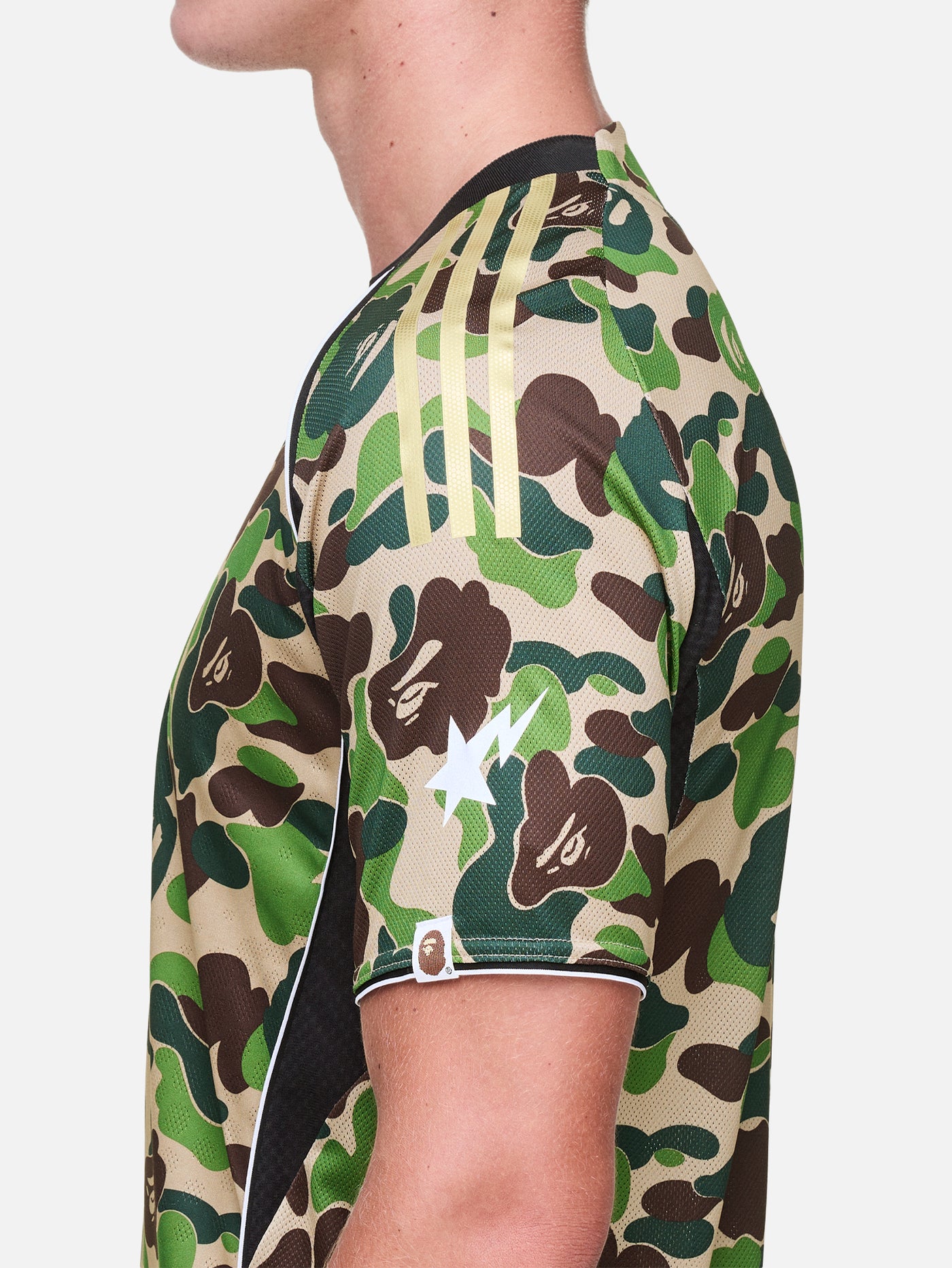 BAPE x adidas FB Jersey - Green | shopi go BAPE x adidas FB Jersey - Green | shopi go