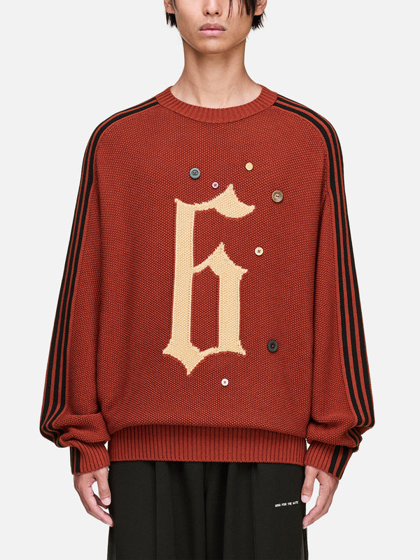 ADIDAS ORIGINALS, Song for the Mute x adidas ADI006 Sweater - Wild Sepia, SWEATSHIRT, shopi go'da!