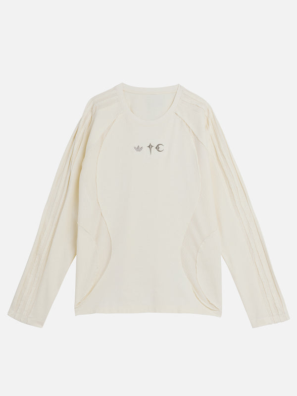 ADIDAS ORIGINALS, Thug Club x adidas LS T-Shirt - Cream White, T-SHIRT, shopi go'da!