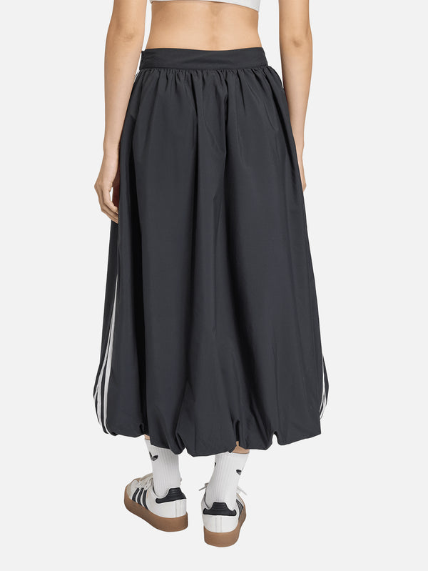 Balloon Long Skirt - Black