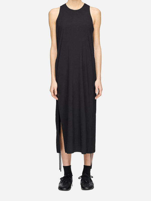 Y-3, Y-3 Racer Midi Dress - Black, ELBİSE, shopi go'da!