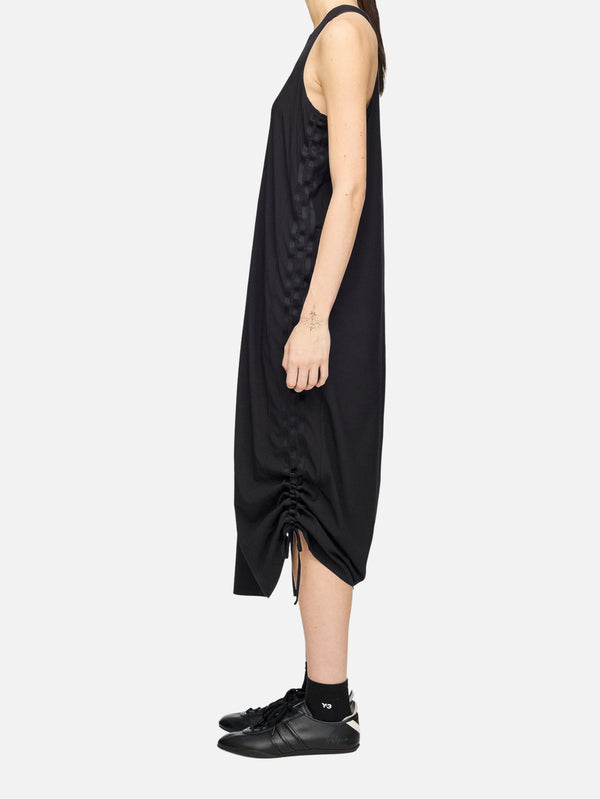 Y-3, Y-3 Racer Midi Dress - Black, ELBİSE, shopi go'da!