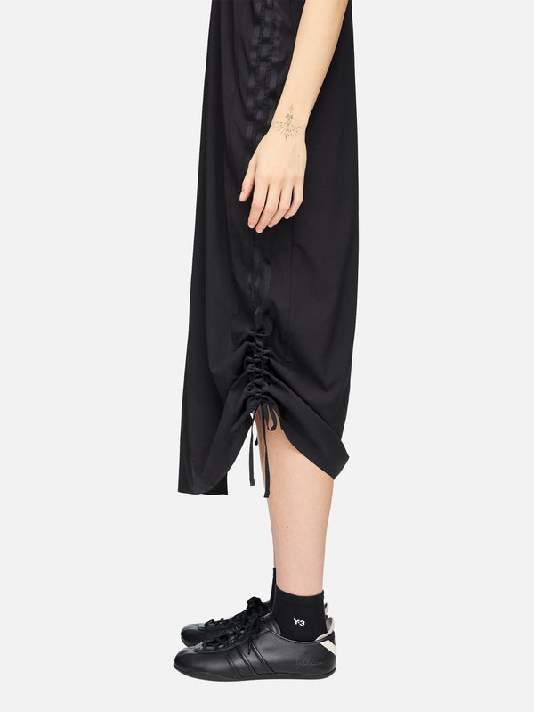 Y-3, Y-3 Racer Midi Dress - Black, ELBİSE, shopi go'da!