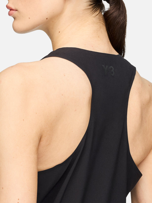 Y-3, Y-3 Racer Midi Dress - Black, ELBİSE, shopi go'da!