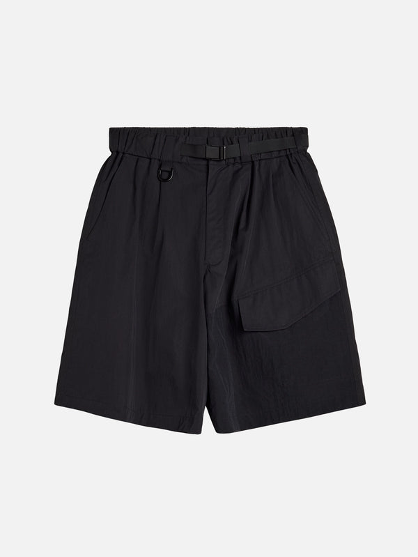 Y-3, Y-3 Utility Wide-Leg Shorts - Black, ŞORT, shopi go'da!