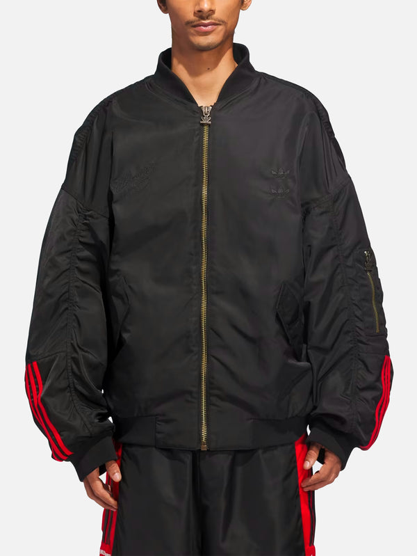 Willy Chavarria x adidas Satin Bomber Jacket 