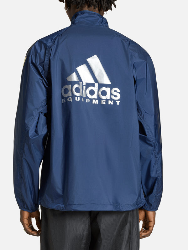 ADIDAS ORIGINALS, Equipment Woven Half-Zip Jacket - Blue, CEKET, shopi go'da!