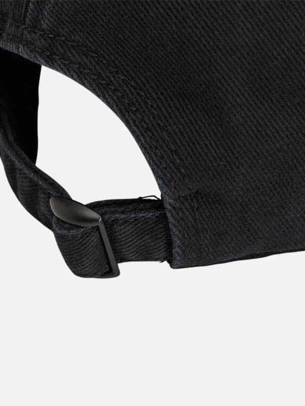Y-3 Race Cap - Black – siyah, arka görünümde ayar kayışı