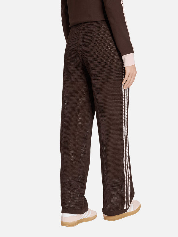 ADIDAS ORIGINALS, Knitted Crochet Firebird Trackpants - Aurora Coffe, EŞOFMAN ALTI, shopi go'da!