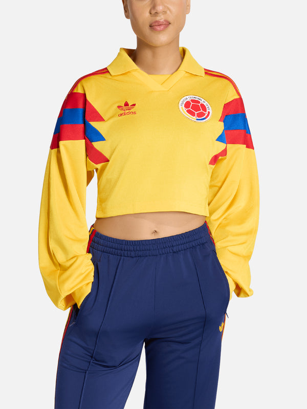 ADIDAS ORIGINALS - FORMA - Colombia Reconstructed Bringback Jersey - Bold Gold - shopi go'da!.