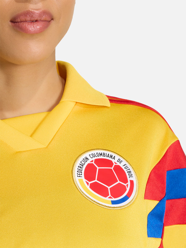 ADIDAS ORIGINALS - FORMA - Colombia Reconstructed Bringback Jersey - Bold Gold - shopi go'da!.