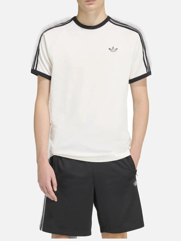 ADIDAS ORIGINALS 3 Stripes Tee – beyaz, önden görünüm