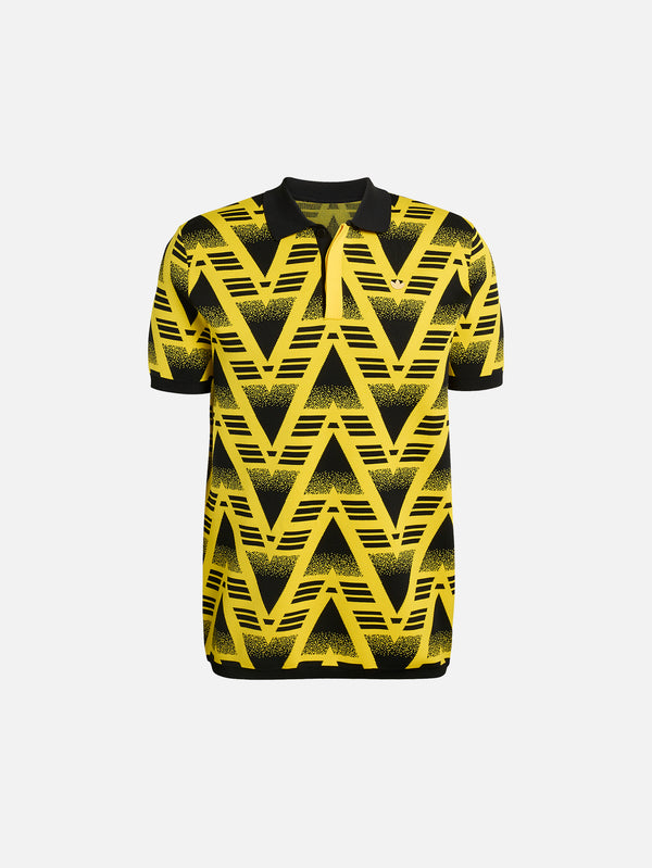 ADIDAS ORIGINALS, Fully Fashion Polo Shirt - Eqt Yellow, T-SHIRT, shopi go'da!