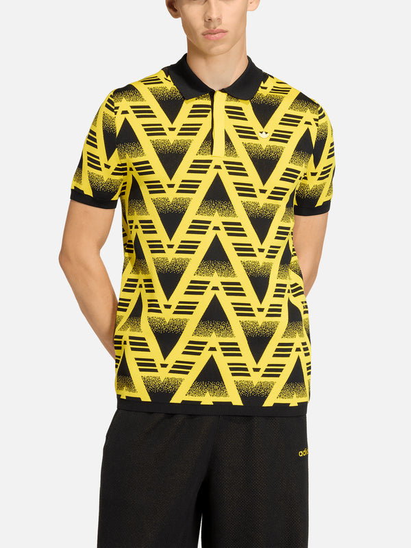ADIDAS ORIGINALS, Fully Fashion Polo Shirt - Eqt Yellow, T-SHIRT, shopi go'da!