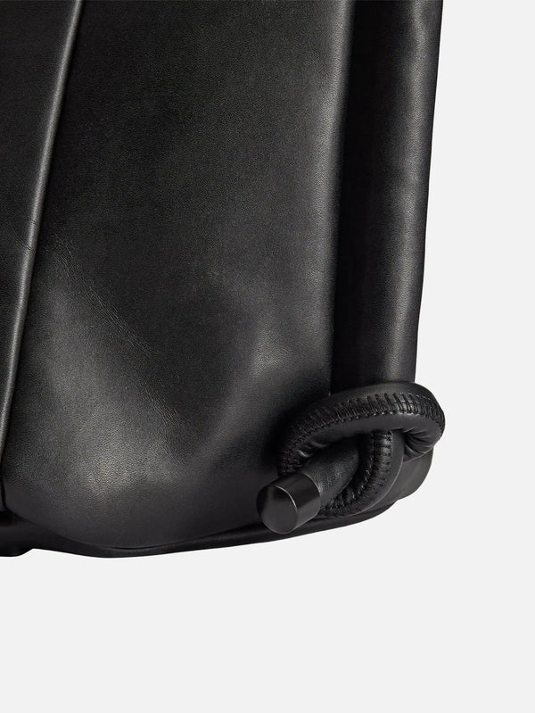 ADIDAS ORIGINALS entire studios x adidas Gym Bag - Black – siyah, yakın çekim malzeme dokusu ve tutacak detayı