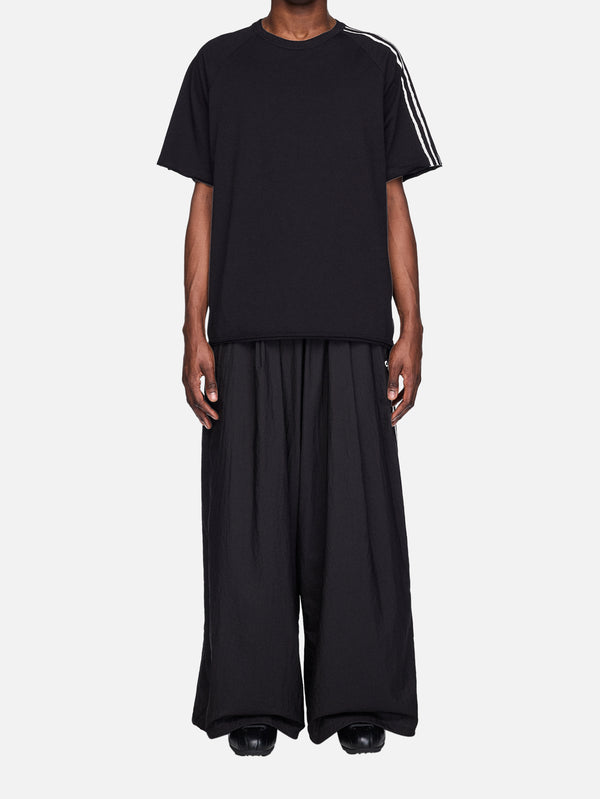 Y-3 Raw Edge 3 Stripes Wide Tracksuit - Black