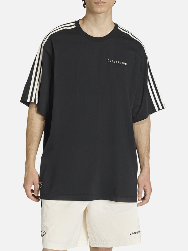 ADIDAS CONSORTIUM, Consortium T-Shirt - Black, T-SHIRT, shopi go'da!