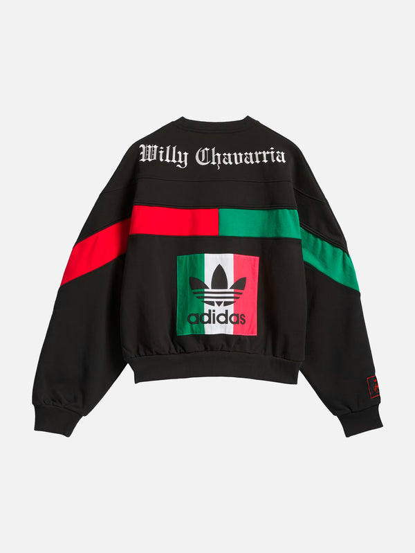 Willy Chavarria x adidas Bball Fleece Crewneck Sweatshirt 