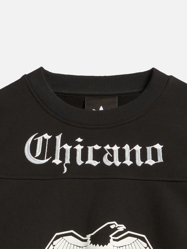 Willy Chavarria x adidas Bball Fleece Crewneck Sweatshirt 