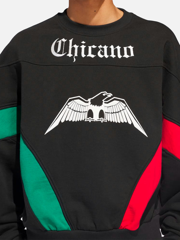 Willy Chavarria x adidas Bball Fleece Crewneck Sweatshirt 