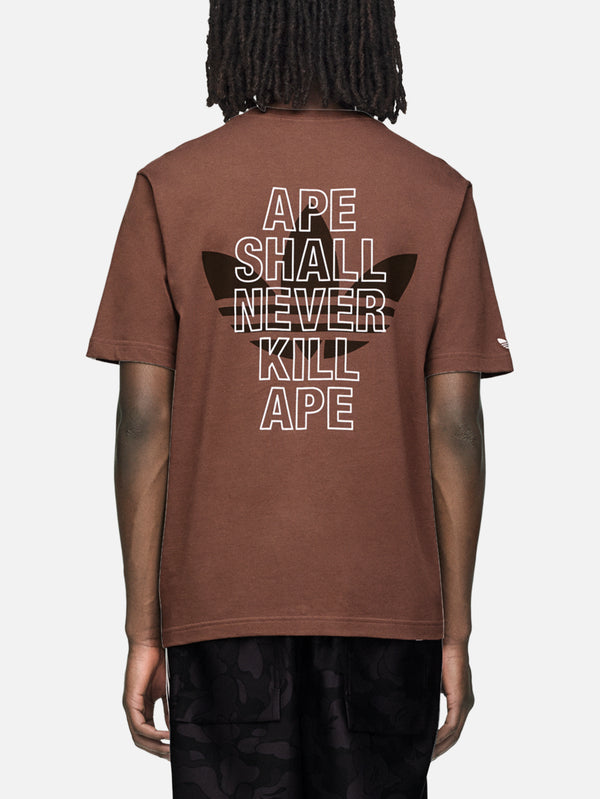 BAPE x adidas SSL Tee - Earth Strata