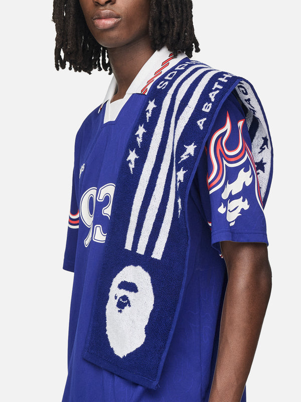 ADIDAS ORIGINALS, BAPE x adidas FB Towel - Japan Blue, HAVLU, shopi go'da!
