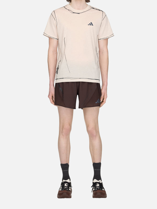 ADIDAS ORIGINALS, Song For the Mute x adidas ADI365 Running Short - Aurora Coffee, ŞORT, shopi go'da!