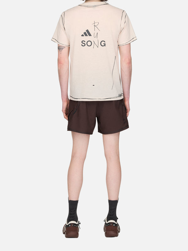 ADIDAS ORIGINALS, Song For the Mute x adidas ADI365 Running Short - Aurora Coffee, ŞORT, shopi go'da!